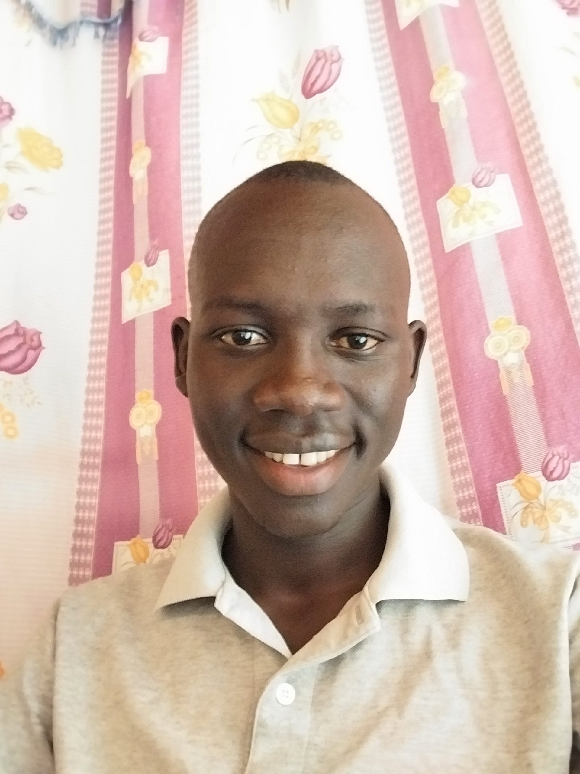 Lokere James, youth peacebuilder from South Sudan